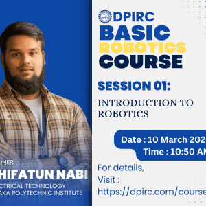 DPI Robotics Club to Start “DPIRC Basic Robotics Course – Session 01”